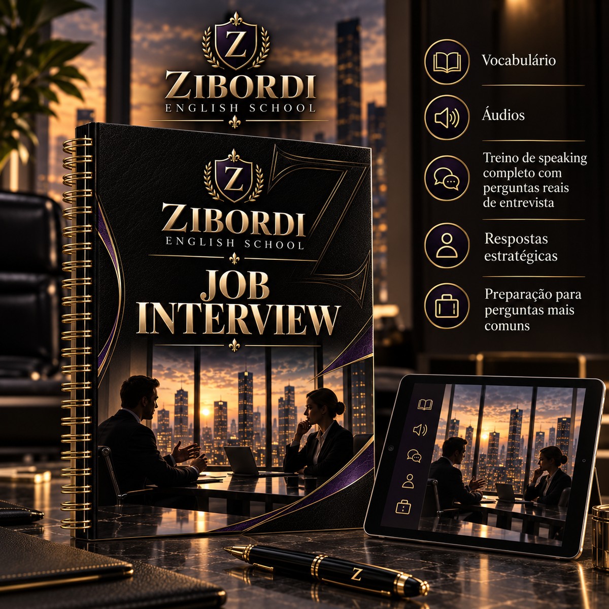 Material Job Interview da Zibordi English